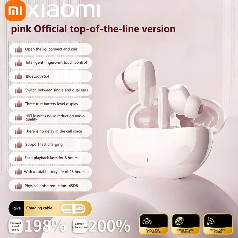 Xiaomi New Wireless Earphone Bluetooth Headsets TWS 5.3 Stereo Earbuds Hifi Headphones HD Microphone For Iphone And Android