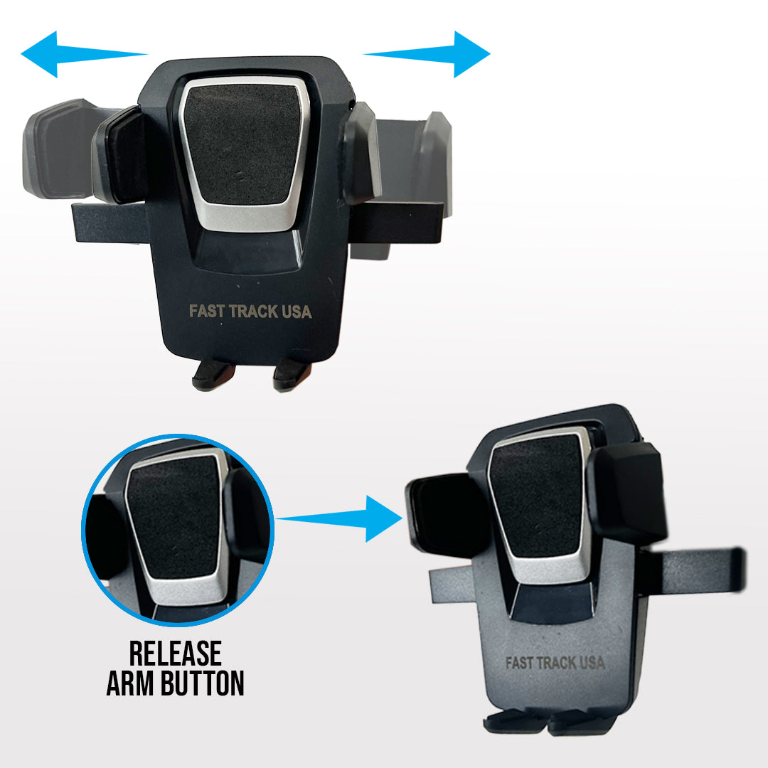 Car Phone Mount Holder  One Touch Adjustable Long Neck