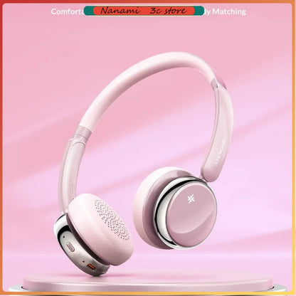 FiiO SnowSky Anytime Headphones On-Ear ANC Bluetooth Headphone Long Battery Life Low Delay Retro Wireless Earphones