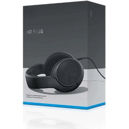 HD 560S Over Ear Headphones Open Back Design Neutral Frequency Response Sound Field Original Detachable Cable 3m Wired