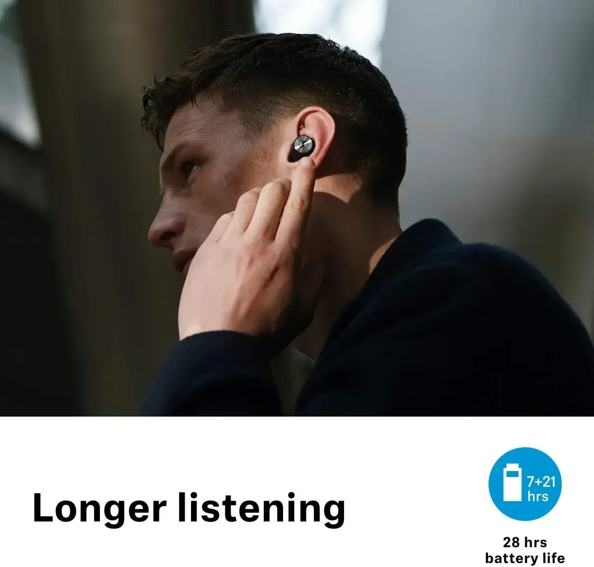 SENNHEISER MOMENTUM 2 True Wireless Earbuds Active Noise Cancelling Bluetooth 5.1 HiFi Stereo 107dB Headphones 2026 New Version