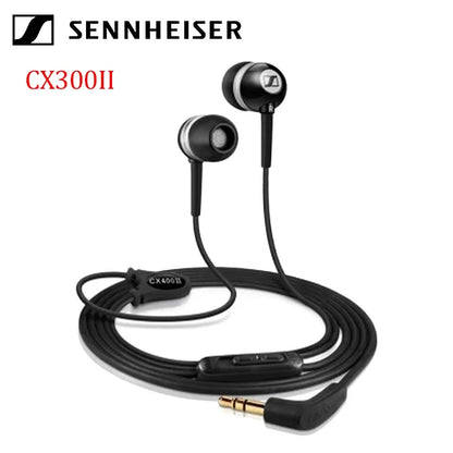 2026 Sennheiser CX300II CX400II In Ear Wired High Resolution Headphones High Quality Audio for PC Laptop Phone Tablet