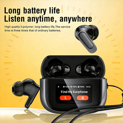 Lenovo New TWS Smart Digital Bluetooth Earphones In Ear ANC Noise Reduction Long Range Wireless Earphones With Mic Touch Screen