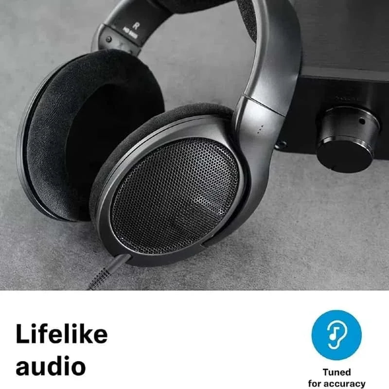 HD 560S Over Ear Headphones Open Back Design Neutral Frequency Response Sound Field Original Detachable Cable 3m Wired