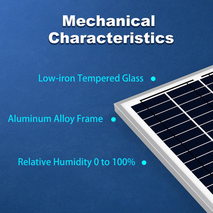 25 Watt 12 Volt Polycrystalline Solar Panel