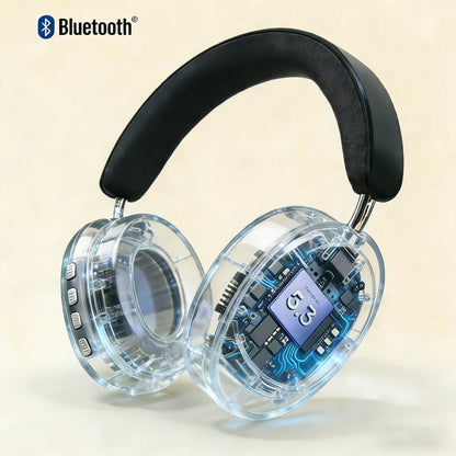 TD-20 Wireless Headphone 3D Spatial Audio Earphone Bluetooth 5.3 Headset 40mm Driver Over Ear Headphone 24H for Mobile Phone PC
