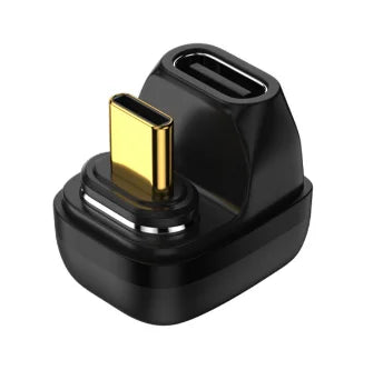 USB4.0 40Gbps OTG type C 90 degree Adapter 100W 5A USB C to Type C Fast Charging Converter USB C Data Adapter For Macbook 8K60HZ