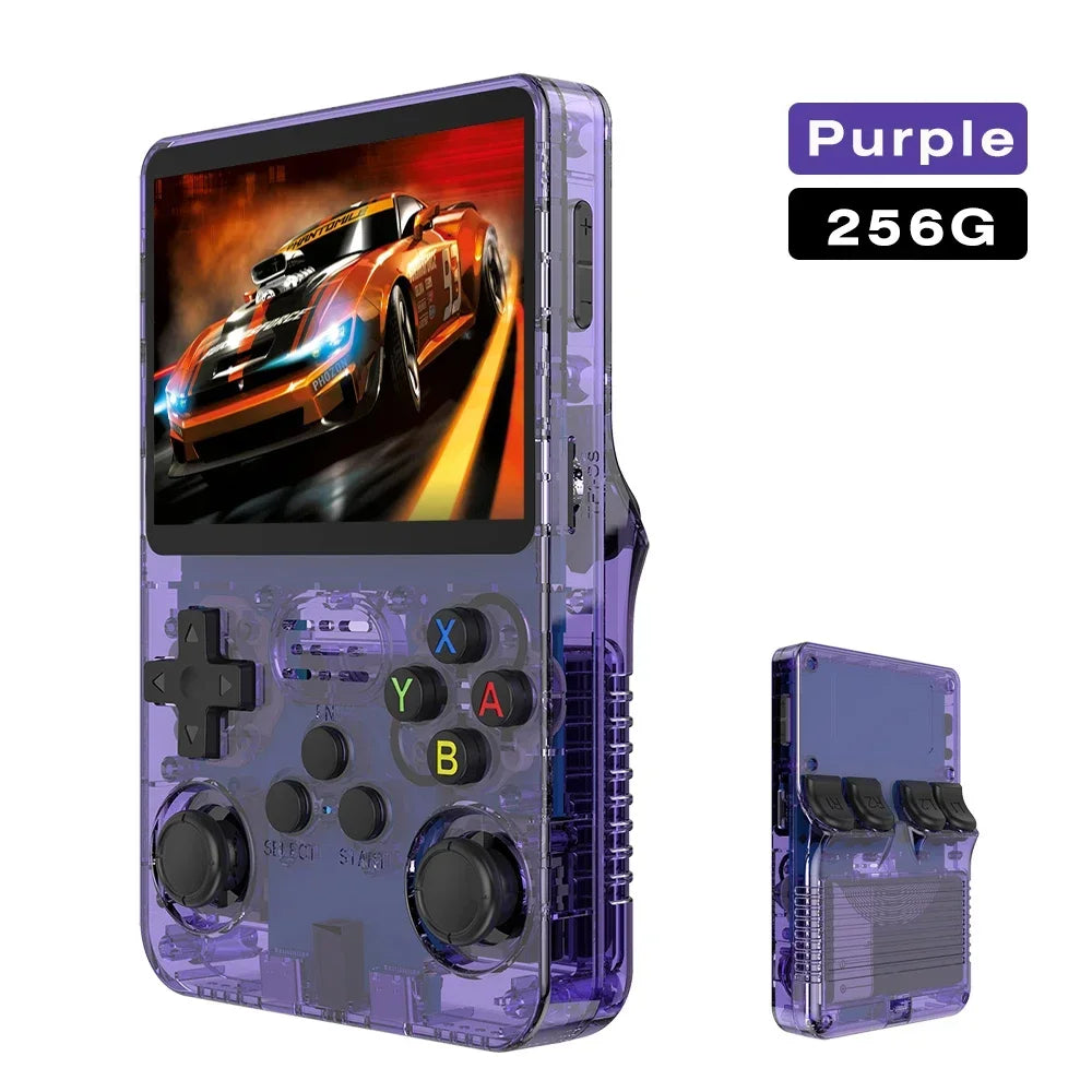 Open Source R36S Retro Handheld Video Game Console Linux System 3.5 Inch IPS Screen Portable Pocket Video Player R35S 64 Games