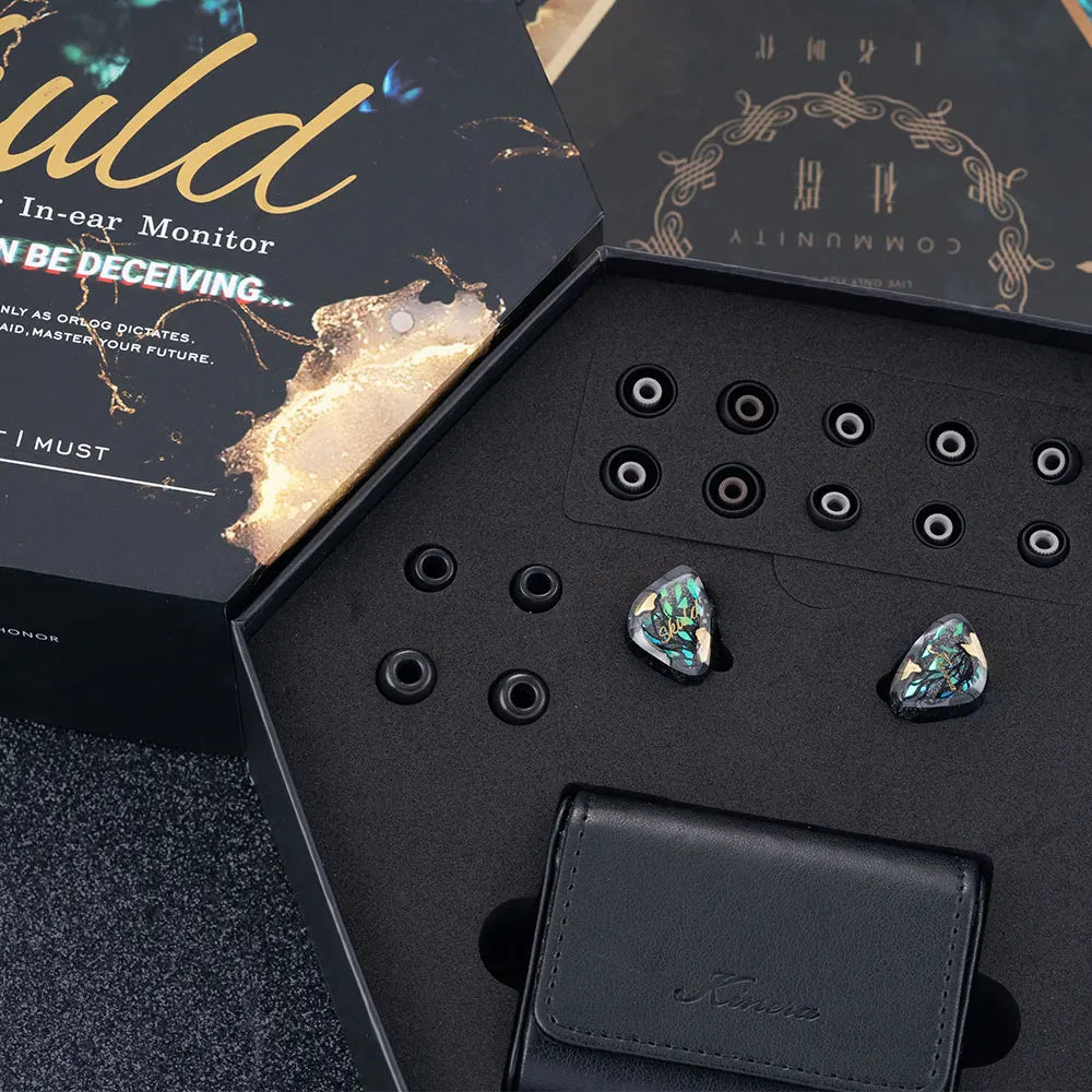 New Kinera Skuld Headphone 5BA Monitor Driver In Ear Earphone IEMs With Detachable Earbuds Cable 4.4mm Plug Hifi Music Headset