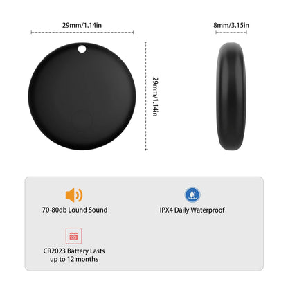 1/2/3/4/5PCS Air Tags GPS Tracker Tag Work with Apple Find My (iOS Only) Smart Tag Item Finders for Key Luggage Backpack