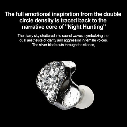 New EarAcoustic Audio VSA MAX IEMs Full-width titanium diaphragm Tesla Dynamic HIFI In-ear Earphones VoidSilver Stalker monitor