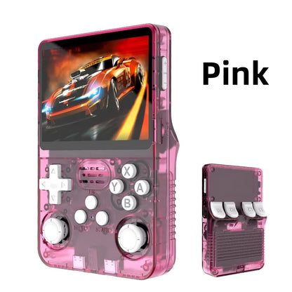 R36S Retro Handheld Video Game Console Linux System 3.5 Inch IPS Screen Portable Pocket Video Player R35S 128GB Games