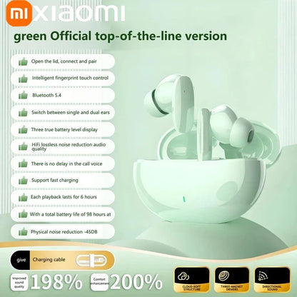 Xiaomi New Wireless Earphone Bluetooth Headsets TWS 5.3 Stereo Earbuds Hifi Headphones HD Microphone For Iphone And Android