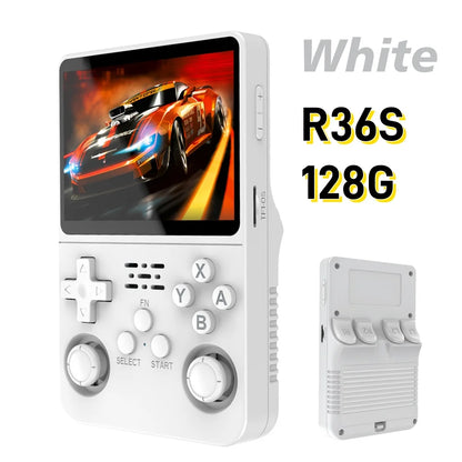 Open Source R36S Retro Handheld Video Game Console Linux System 3.5 Inch IPS Screen Portable Pocket Video Player R35S 64 Games