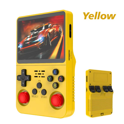 R36S Retro Handheld Video Game Console Linux System 3.5 Inch IPS Screen Portable Pocket Video Player R35S 128GB Games