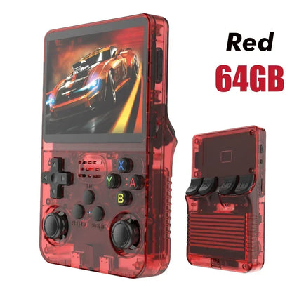Open Source R36S Retro Handheld Video Game Console Linux System 3.5 Inch IPS Screen Portable Pocket Video Player R35S 64 Games