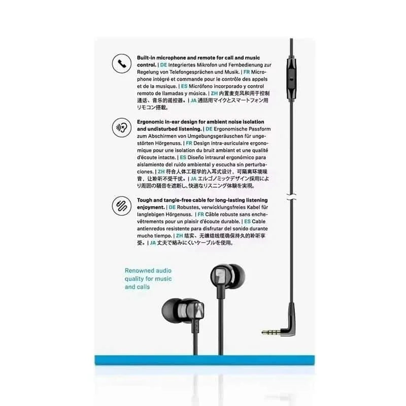 CX300S Wired In Ear Headphones Gaming Music Pure Sound Intelligent Noise Isolation Control Earphones 2026 Version Premium