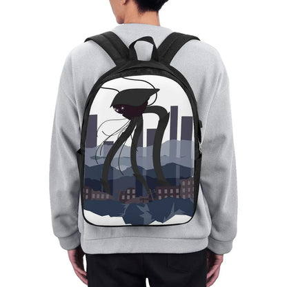 War Of The Worlds Martian Tripod Backpack Travel Notebook Bag Computer College Student School Bag Laptop Shoulder Bags