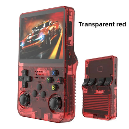 R36S Retro Handheld Video Game Console Linux System 3.5 Inch IPS Screen Portable Pocket Video Player R35S 128GB Games