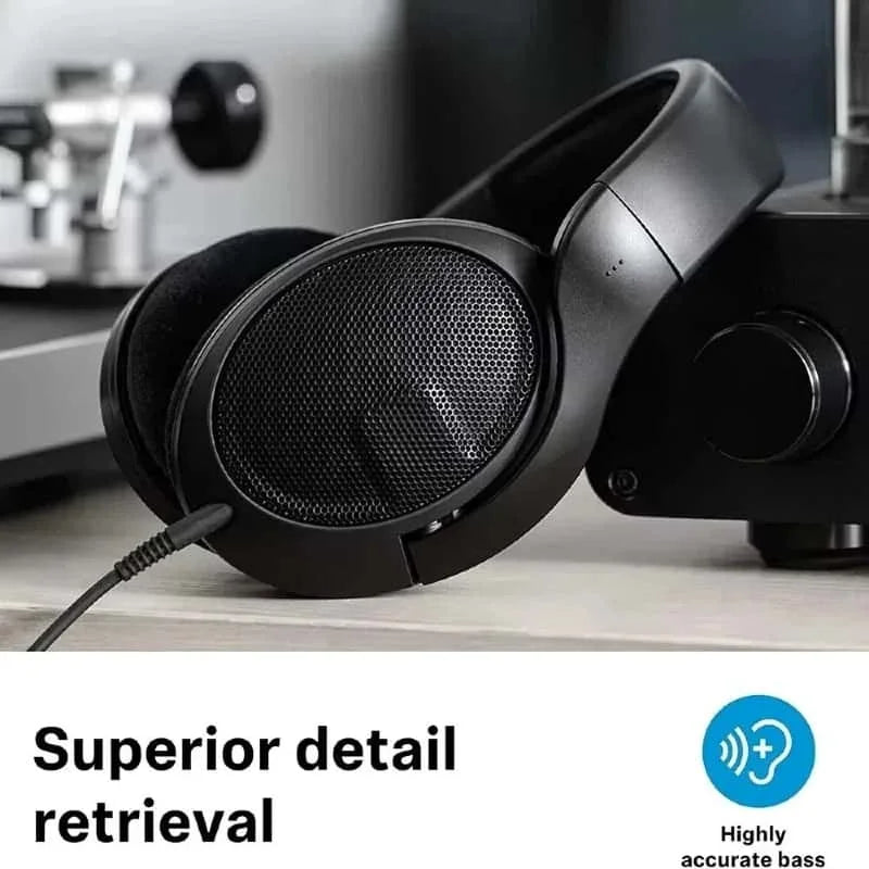 HD 560S Over Ear Headphones Open Back Design Neutral Frequency Response Sound Field Original Detachable Cable 3m Wired