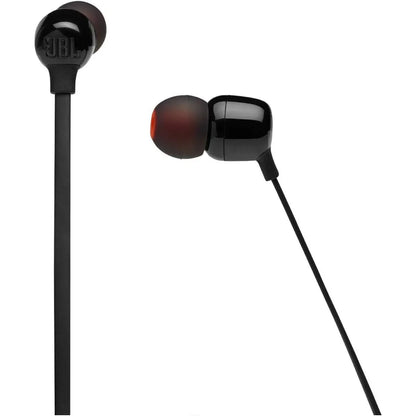 JBL T125 Neckband Wireless Bluetooth Semi-In-Ear Headphones Sports Waterproof Call Headset Long Battery Life Magnetic Design