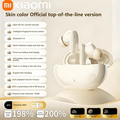 Xiaomi New Wireless Earphone Bluetooth Headsets TWS 5.3 Stereo Earbuds Hifi Headphones HD Microphone For Iphone And Android