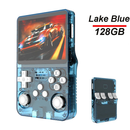 Open Source R36S Retro Handheld Video Game Console Linux System 3.5 Inch IPS Screen Portable Pocket Video Player R35S 64 Games