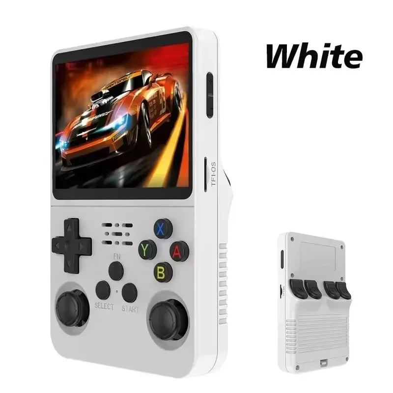 R36S Retro Handheld Video Game Console Linux System 3.5 Inch IPS Screen Portable Pocket Video Player R35S 128GB Games