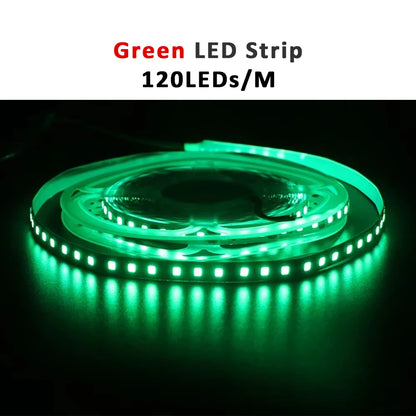 12V LED Strip SMD 2835 0.5M 1M 3M 5M LED Stripe Tape Light 120LED/M 240LED/M Warm White Flexible Strip Ribbon Home Decor Light