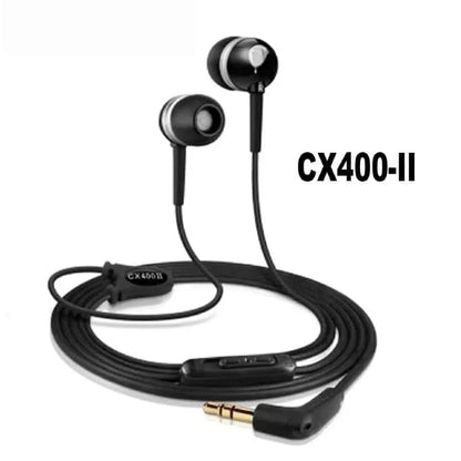 2026 CX300II CX400II 3.5mm Wired in Ear High Resolution Headphones High Quality Sound for PC Laptop Phone Tablet Mac Pro
