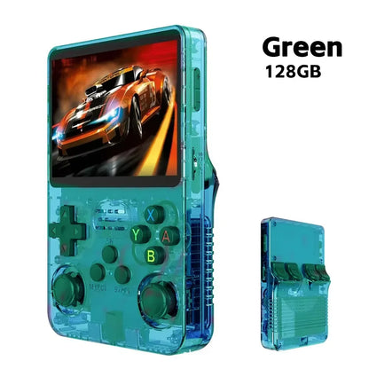 Open Source R36S Retro Handheld Video Game Console Linux System 3.5 Inch IPS Screen Portable Pocket Video Player R35S 64 Games