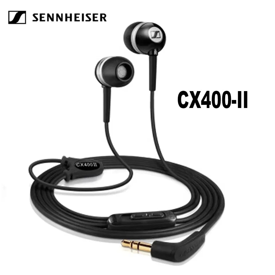 2026 Sennheiser CX300II CX400II In Ear Wired High Resolution Headphones High Quality Audio for PC Laptop Phone Tablet