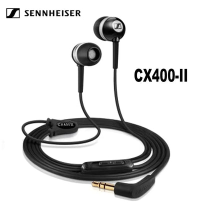 2026 Sennheiser CX300II CX400II In Ear Wired High Resolution Headphones High Quality Audio for PC Laptop Phone Tablet