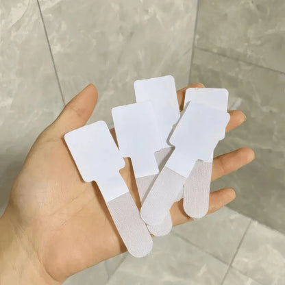 10/20/30 Wire Ties, White/black, Non Damaging To Equipment, Easy To Adjust Self-adhesive Tape, Suitable for Home/office Use