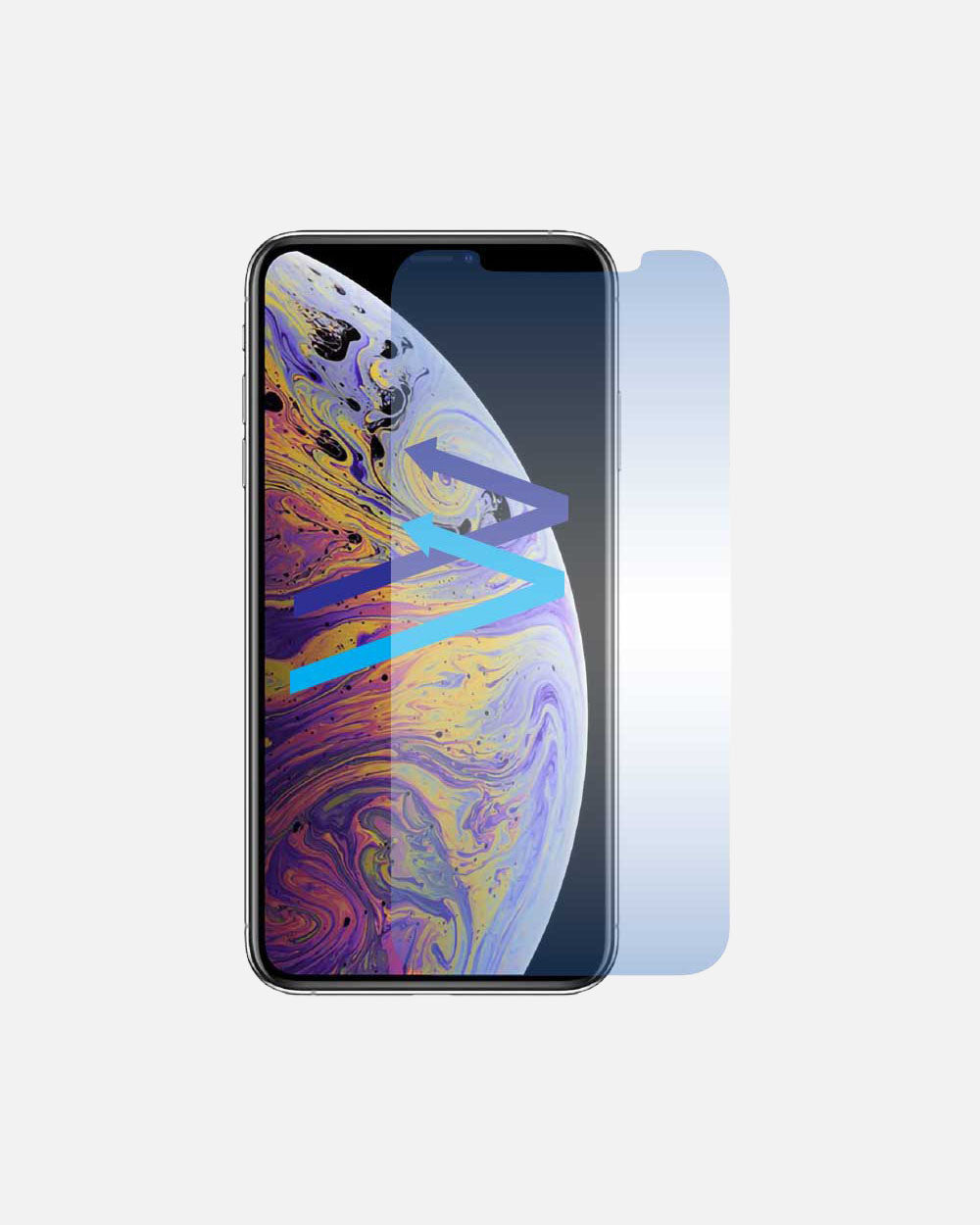 Blue Light Blocking Tempered Glass Screen Protector
